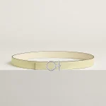 Flot belt buckle & Reversible leather strap 24 mm - Image 2